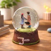 گوی موزیکال پمپی درجه یک (کادو ولنتاین)