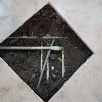 تاسیسات تشخیص ترکیدگی رفع نم با دستگاه تصویری