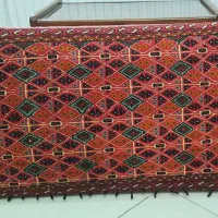 یک جفت پشتی دستباف در حد نو