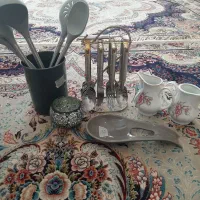 ست کفگیر سیلیکونی|حراج|بروجرد, |دیوار