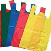 نایلون(پلاستیک)رکابی مشکی ورنگی و کیسه زباله