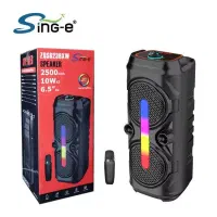 اسپیکر شارژی قابل حمل با میکروفون بی سیم ZQS 6238