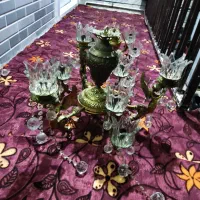 2عدد لوستر طرح فرشته برنز