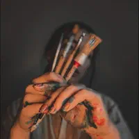 اموزش نقاشی اکرولیک ابرنگ