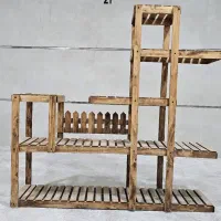 شلف برای گلدان