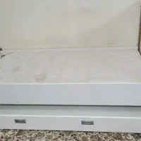 تختخواب  تک نفره تمام ام دی اف ترک با تشک