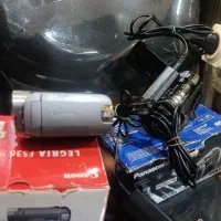 ۲ عدد دوربین canon و Panasonic رم خور در حد نو|دوربین عکاسی و فیلم‌برداری|کرج, برغان|دیوار