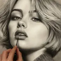 نقاشی سیاه قلم