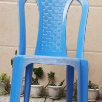 صندلی لاکی رنگ آبی|صندلی و نیمکت|رشت, پیله داربن|دیوار