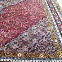 یک جفت فرش دستبافت ۶متری ریزماهی مسی در حد نو|فرش|اردبیل, |دیوار