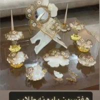 هفت‌سین رزینی قابل اجرا طبق سلیقه مشتری|صنایع دستی و سایر لوازم تزئینی|زابل, |دیوار