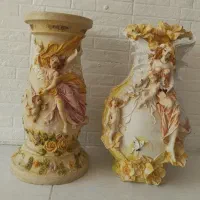 گلدان و پایه تزیینی بسیار شیک|مجسمه، تندیس، ماکت|ایلام, |دیوار