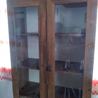 کتابخانه و ویترین|کتابخانه، شلف، قفسه‌های دیواری|بندر انزلی, پیل علی باغ|دیوار