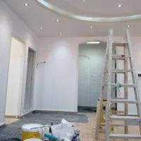 نقاشی ساختمان و کاغذ دیواری