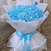 گل ربانی جاودان شاین و ساده روز جهانی مرد|گل مصنوعی|شیراز, کوشک میدان|دیوار