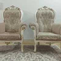 مبل استیل 9 نفره درحدنو همراه با عسلی کامل|مبلمان خانگی و میز عسلی|تهران, خزانه|دیوار