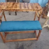 نیمکت دونفره چوبی نیمکت چوب روسی