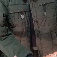 کاپشن مردانه کاملا سالم کم پوشیده شده