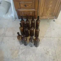 بطری شیشه ای یک لیتری