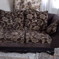 مبل راحتی 9 نفره به همراه میز ناهارخوری 8 نفرهد|مبلمان خانگی و میز عسلی|کرج, شهرک مترو|دیوار