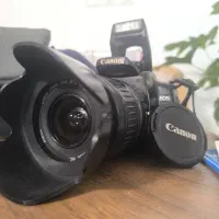 دوربین عکاسیcanonنوباکارتن بالنز جداشونده۵۵-۱۸و رم