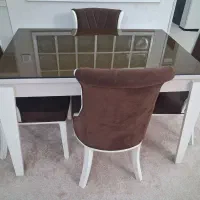 مبل ۷ نفره به همراه میز ناهار خوری ۴ نفره|مبلمان خانگی و میز عسلی|محمدشهر, محمدشهر|دیوار