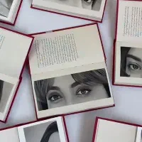 نقاشی چشم های شما در کتاب چشم هایش
