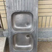 یه عدد سینگ ظرفشویی دوقلو کاملا سالم