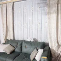 پرده پذیرایی بهمراه کتیبه والان