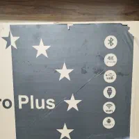 تلویزیون یورو پلاس 50اینج باپنل ال جی|تلویزیون و پروژکتور|شیراز, گل سرخ|دیوار