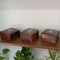 شمعدان چوبی