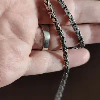 زنجیر نقره|جواهرات|نورآباد, |دیوار