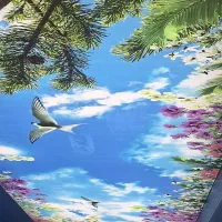سقف سه بعدی کشسان وباریسول|مصالح و تجهیزات ساختمان|شیراز, ستارخان|دیوار
