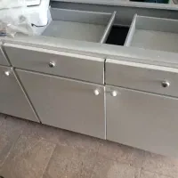 کابینت زیر سینگی و آبچکان فلزی|آب‌چکان و نظم‌دهنده ظروف|نیشابور, گنبد سبز|دیوار