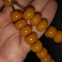 تسبیح قدیم سندلوس آلمان|کلکسیون اشیاء عتیقه|ایلام, |دیوار