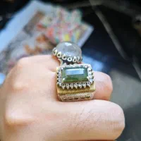 انگشتر زمرد حوالی پنجشیر افغان افغانستان|جواهرات|مشهد, فاطمیه|دیوار