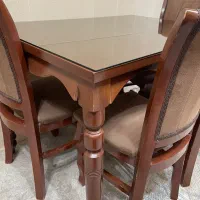 ناهارخوری ۴ نفره کاملا سالم|میز و صندلی غذاخوری|دزفول, |دیوار