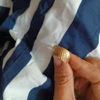 انگشتر طلا نزدیک دوگرم 2درصد