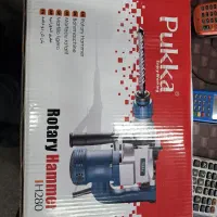 دریل بتن کن ۵کیلویی پوکا ۳حالته جعبه فلزی|ابزارآلات|سمنان, |دیوار