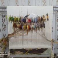 تابلو فرش قایق عشق|تابلو فرش|سرپل ذهاب, |دیوار