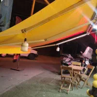 سایبان فنری آلومینیومی ۴ فصل درحد نو|مصالح و تجهیزات ساختمان|تهران, ائمه اطهار|دیوار