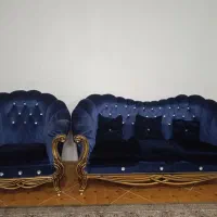 مبل ۷ نفره بوفه و میز جلو مبلی عسلی