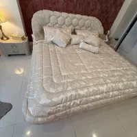 تخت ترک برند innova پارچه تدی ۲۰۰*۲۰۰