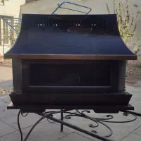 بخاری گازی طرح شومینه