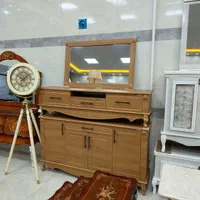 آینه‌کنسول.میزتلویزیون.جاکفشی(سه بعدی پایه چوبی)|بوفه، ویترین، کنسول|ارومیه, |دیوار