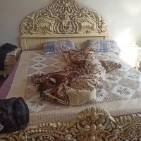 فروش تخت واینه وپاتختی درحدنو|تخت و سرویس خواب|خمینی‌شهر, |دیوار