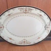 وسایل قدیمی دیس نقش برجسته ژاپنی نعلبکی و....