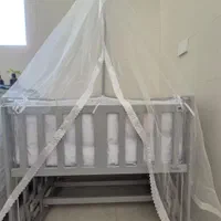 تخت کنار مادر گهواره شو پیرگاردین|تخت و صندلی بچه|گناباد, |دیوار