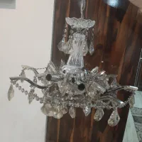 دوعدد لوستر|لوستر و چراغ آویز|رشت, لاکانی|دیوار