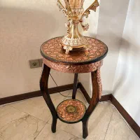میز آباژور/تلفن مسی|مبلمان خانگی و میز عسلی|مشهد, هفت تیر (حافظ)|دیوار